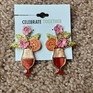 5/$35 Floral Cocktail Earrings retails $26.00 from Kohl’s